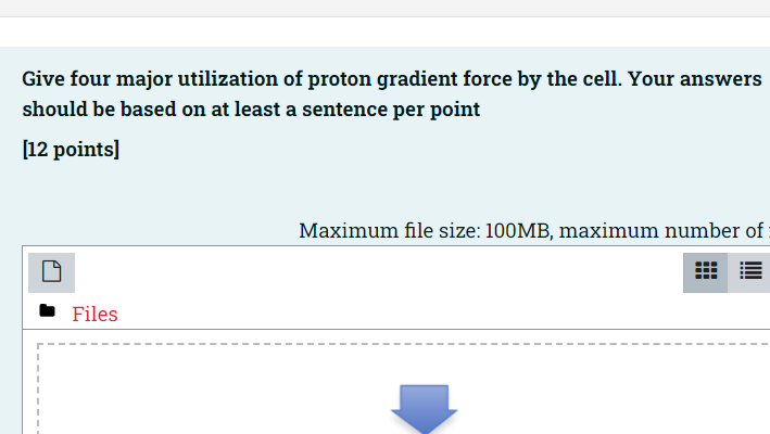 Solved Give four major utilization of proton gradient force | Chegg.com