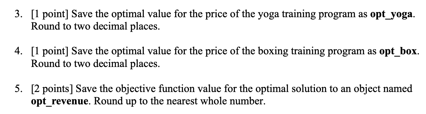 Solved The point(s) for each resulting R object are | Chegg.com