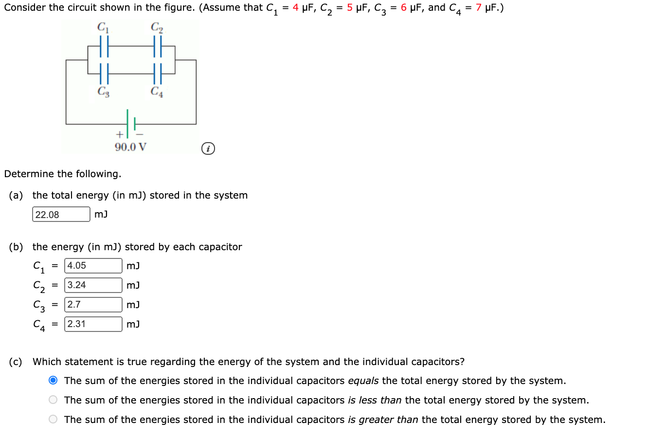 Solved Consider The Circuit Shown In The Figure. (Assume | Chegg.com