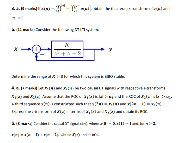 3 A 9 Marks If X N 2 7 U N Chegg Com