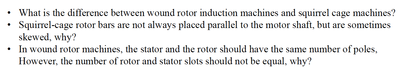 Solved • What is the difference between wound rotor | Chegg.com