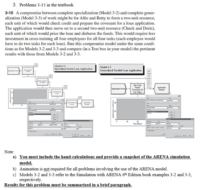 3 Problems 3 15 In The Textbook 3 15 A Compromis Chegg Com