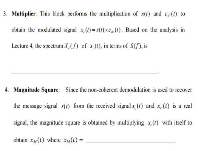 Solved 3. Multiplier: This block performs the multiplication | Chegg.com