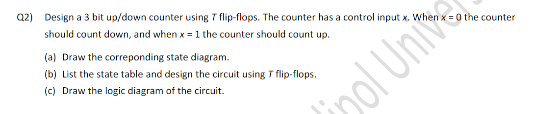 Solved Please solve a , b and c and draw the logic diagram | Chegg.com