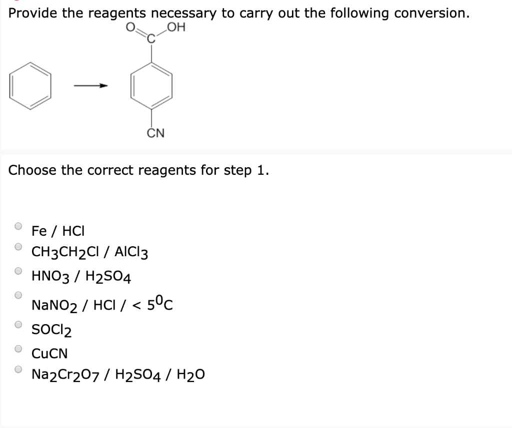 solved-provide-the-reagents-necessary-to-carry-out-the-chegg