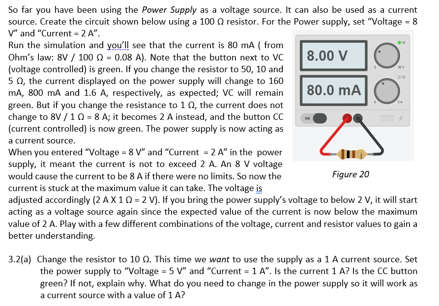 Solved VC 30 v Oct 5A ON So far you have been using the Chegg