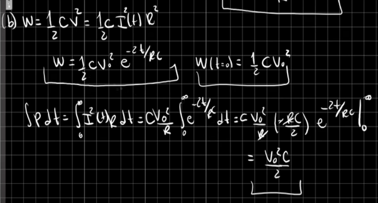 Solved A Capacitor C Has Been Charged To A Potential Vo A Chegg Com