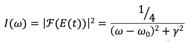 Solved Show that the Full Width at Half Maximum (FWHM) ﻿of | Chegg.com