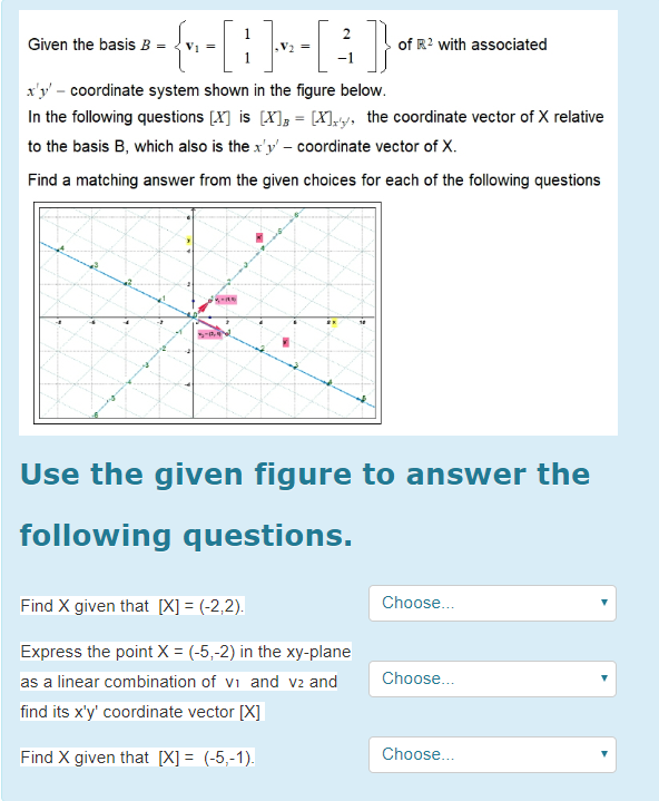 Solved Given The Basis B = Given The Basis B - - - - - - [ | Chegg.com