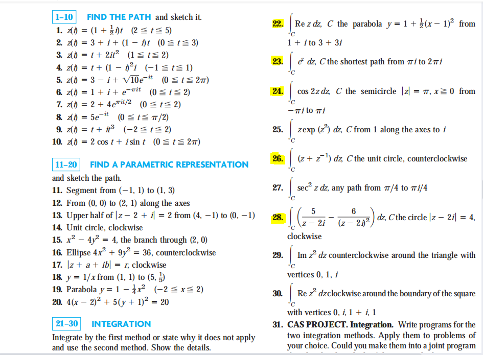 Solved 22. с . Re z dz, C the parabola y = 1 + }(x - 1)2 | Chegg.com