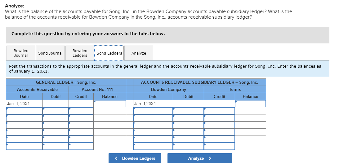 Solved Bowden Company (buyer) and Song, Inc. (seller),