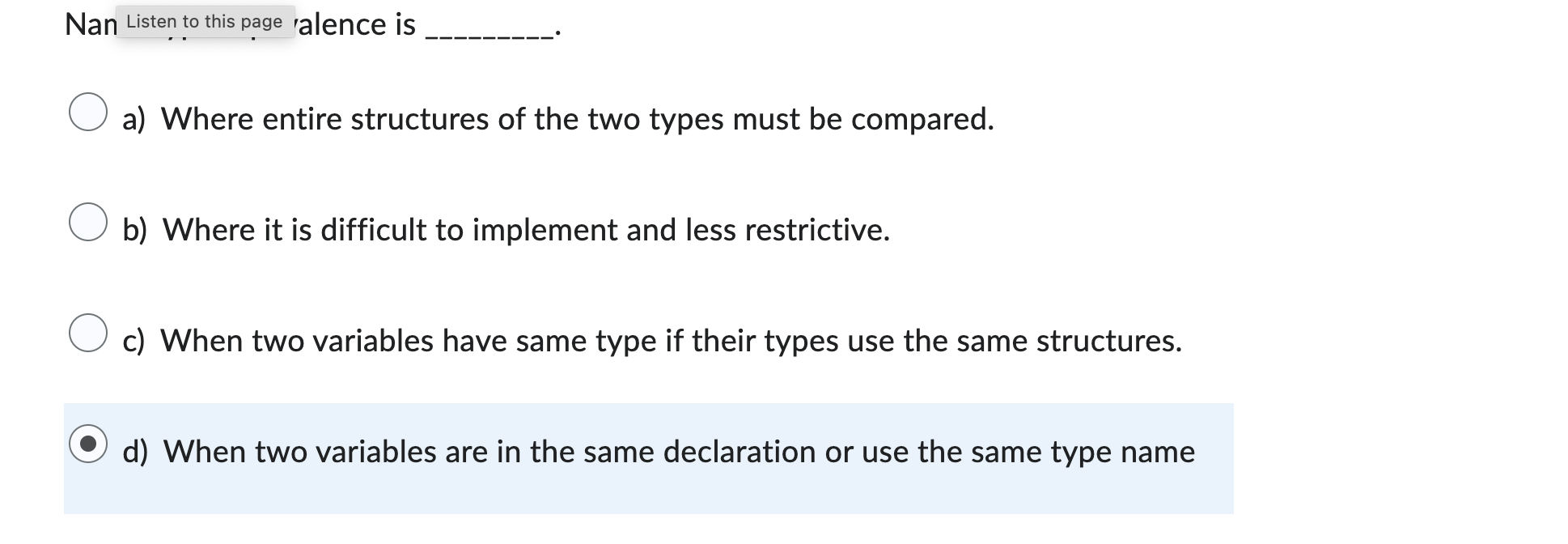 Solved A reference type variable is similar to a pointer | Chegg.com
