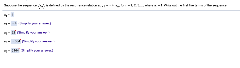 Solved Hello, the highlighted parts are the correct answers | Chegg.com
