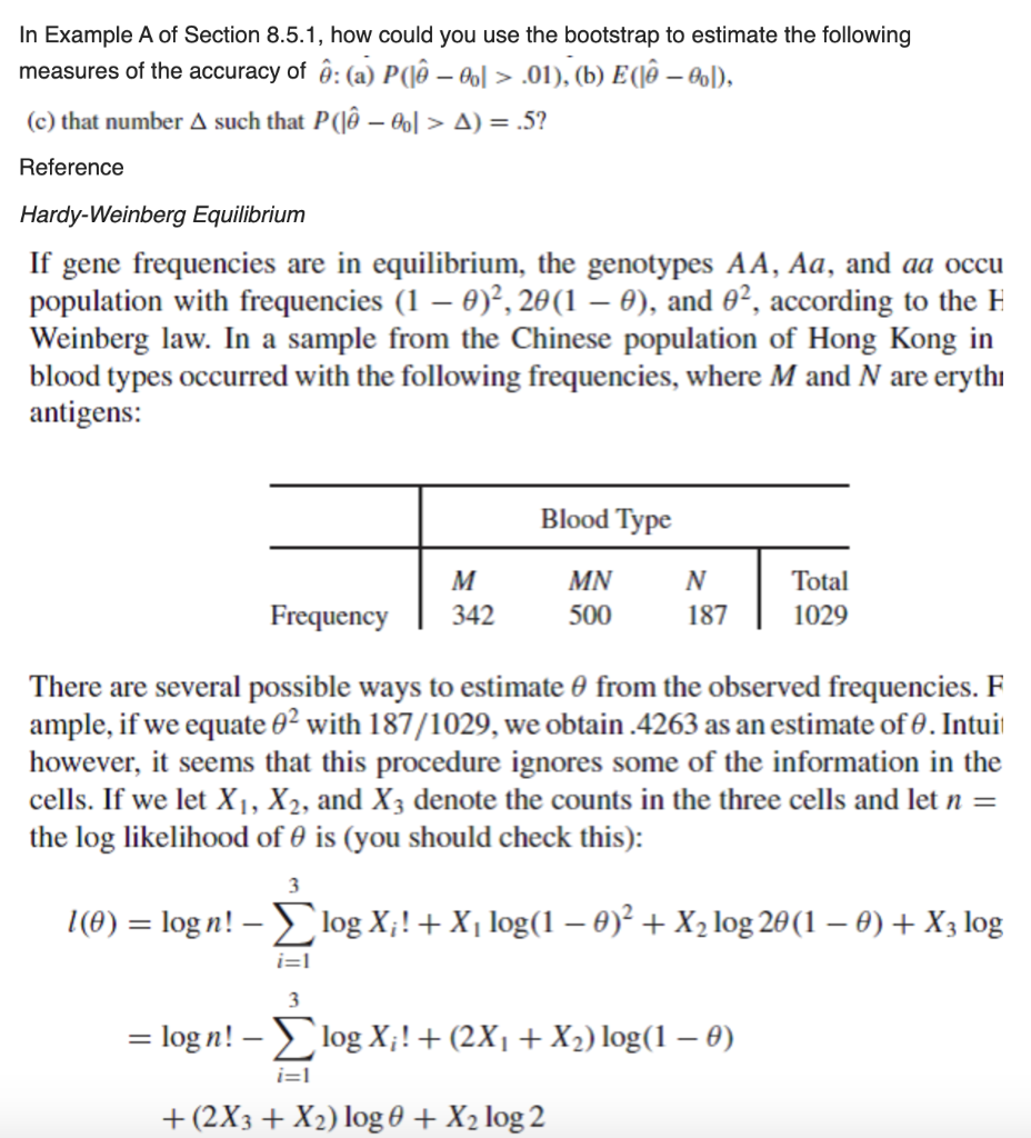 In Example A Of Section 8 5 1 How Could You Use T Chegg Com