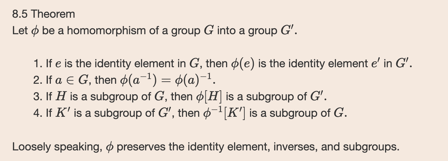 Solved 12.14 Theorem (The Fundamental Homomorphism Theorem) | Chegg.com