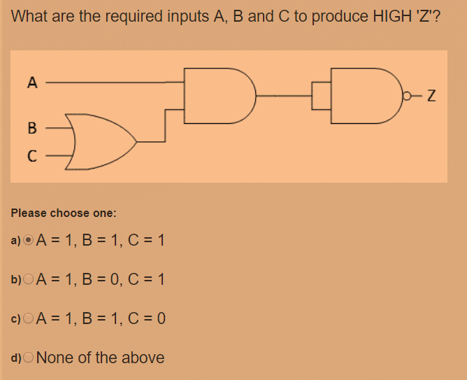 Solved What are the required inputs A, B and C to produce | Chegg.com