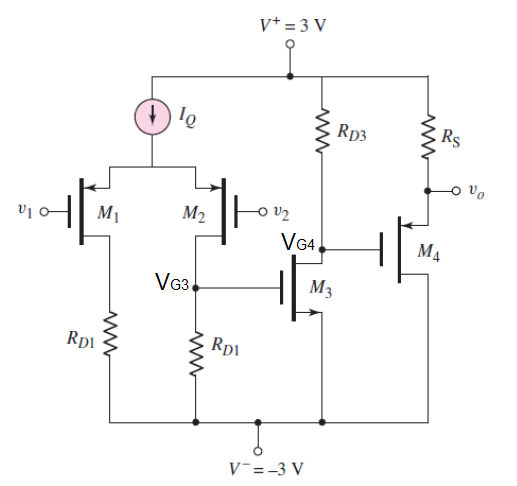 Solved CMOS OPERATİONAL AMPLIFIER. Design the following | Chegg.com