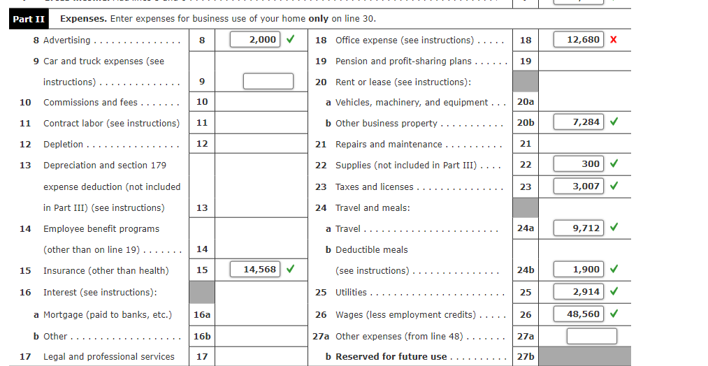  The expenses for dues and subscriptions were his