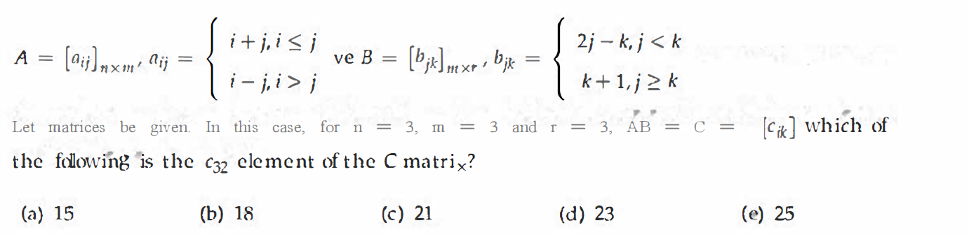 Solved i+jisi A = [0:] m x over Rij = ve B = [bix] me xps | Chegg.com