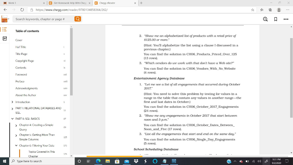 W Week 3 X C Get Homework Help With Cheo x C Chegg | Chegg.com