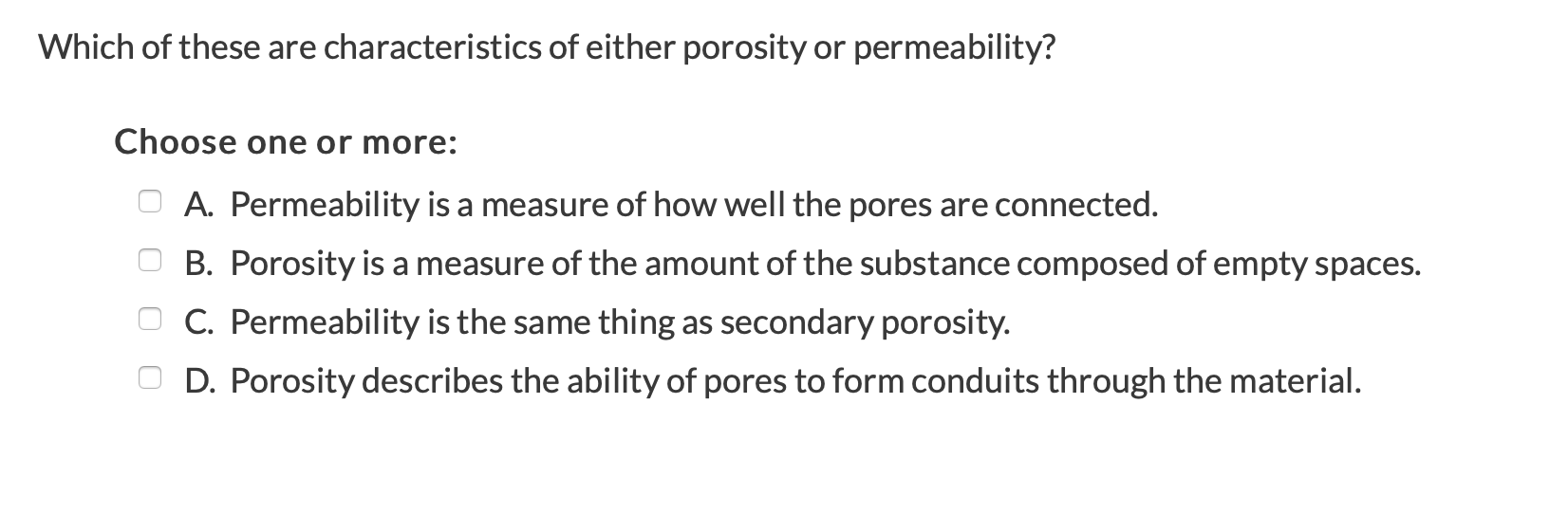 solved-which-of-these-are-characteristics-of-either-porosity-chegg