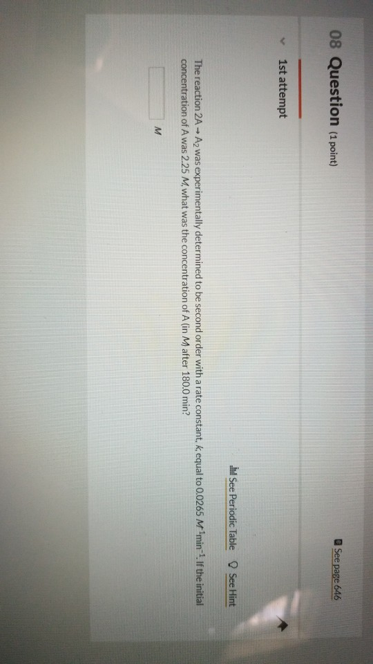 Solved 08 Question (1 point) a See page 646 v 1st attempt ld | Chegg.com