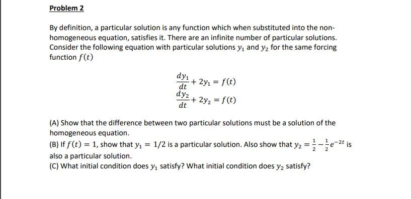 solved-by-definition-a-particular-solution-is-any-function-chegg