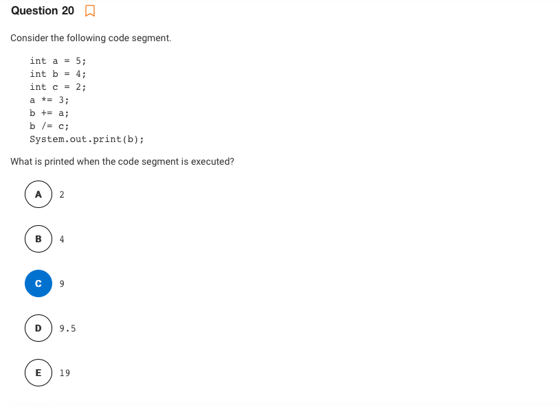 Following code. A 4 (B 4 C) = (A 4 B) 4 C матлогика. INT A 5 A A 6 INT B A INT C A 2 B. INT A = 4; INT B = 3; Double c = a/b;. INT A,B=4;.