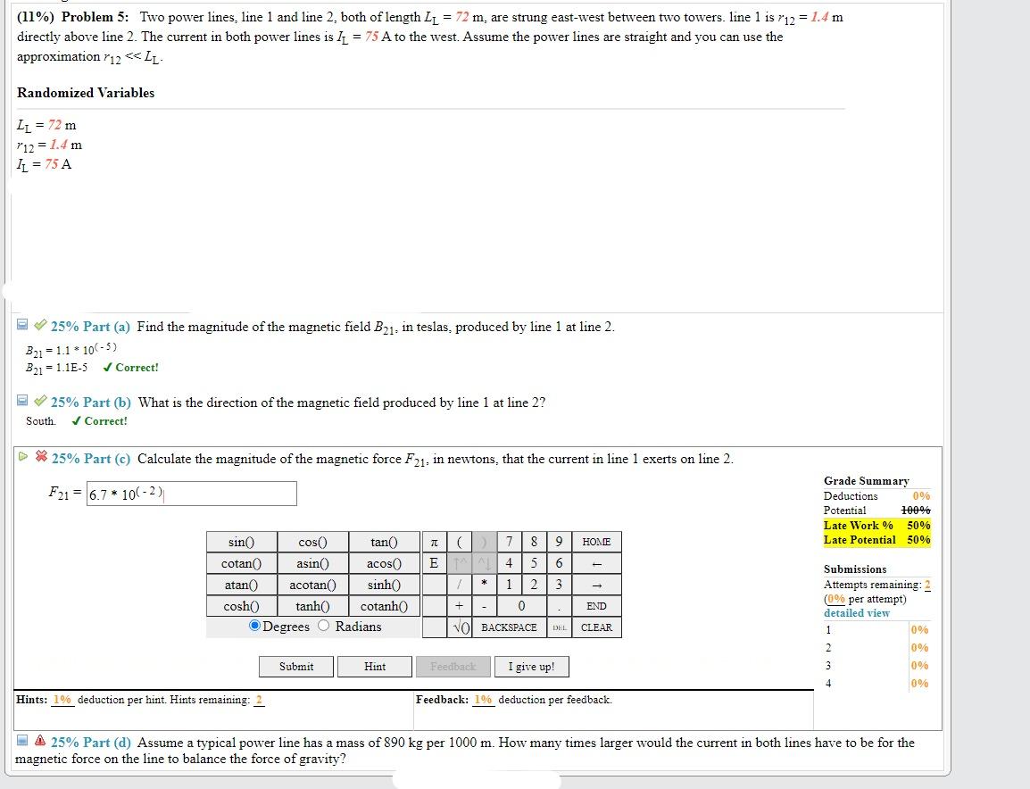 solved-11-problem-5-two-power-lines-line-1-and-line-2-chegg