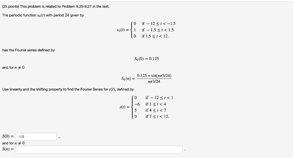 Solved (25 points) This problem is related to Problem | Chegg.com