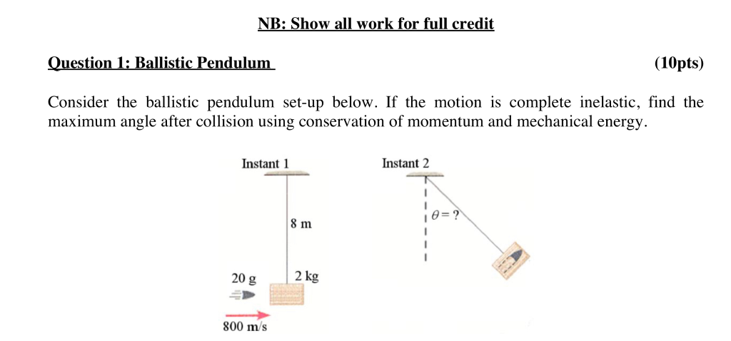 Solved Question 2: Completely Elastic Collision (10pts) In | Chegg.com