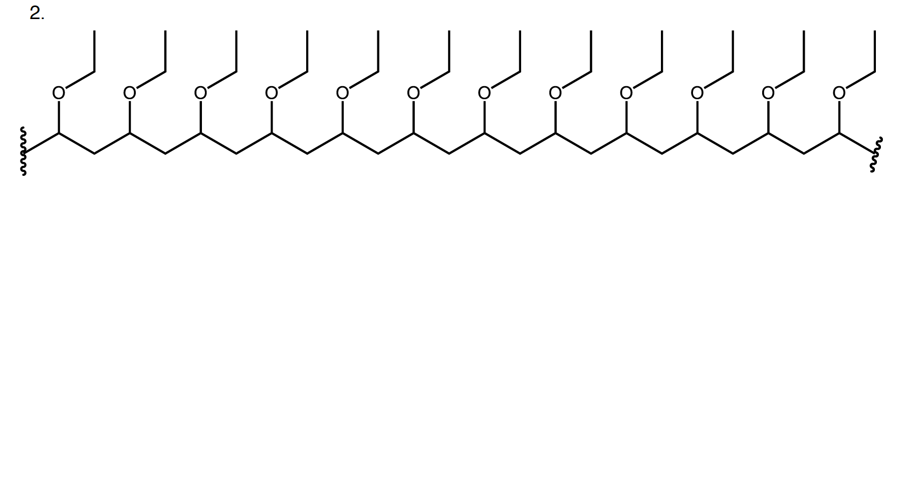 Solved (8 points) For each polymer in Problems #2 - #5 The | Chegg.com