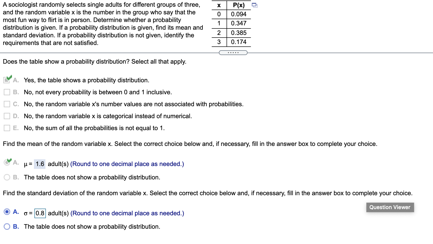 Solved the last one is incorrect please do it correctly and | Chegg.com