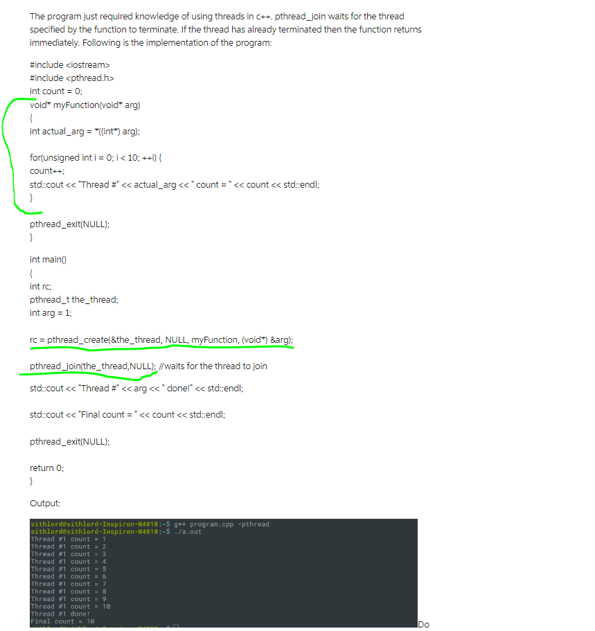 Solved In C++. Explain what I colored in green. Please | Chegg.com
