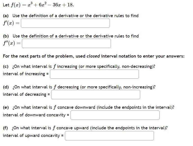 Solved Consider the function f(x)=−2x2−3x−5 on the closed | Chegg.com