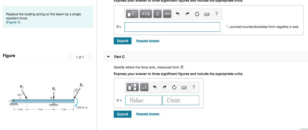 Solved Problem 4.118 3 of 15 Determine the magnitude of the | Chegg.com