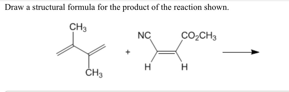 Solved Draw a structural formula for the product of the | Chegg.com