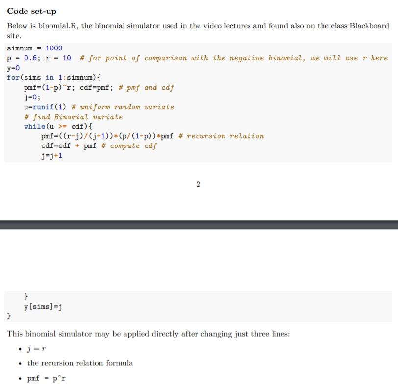 Please use Rstudio/code for this following problem | Chegg.com