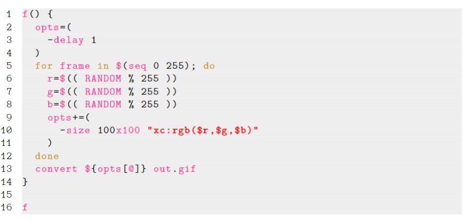 Solved What does the following script do? | Chegg.com
