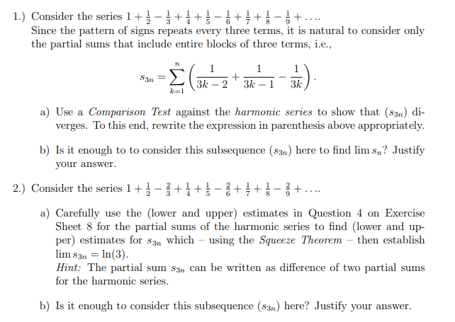 Solved 3.) A) Conjecture (based On The Examples Above) And | Chegg.com