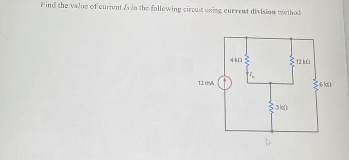 solved-find-the-value-of-current-i0-in-the-following-chegg