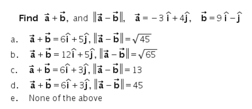 Solved Find A And A 6 L A 3 I 49 5 9i A Chegg Com