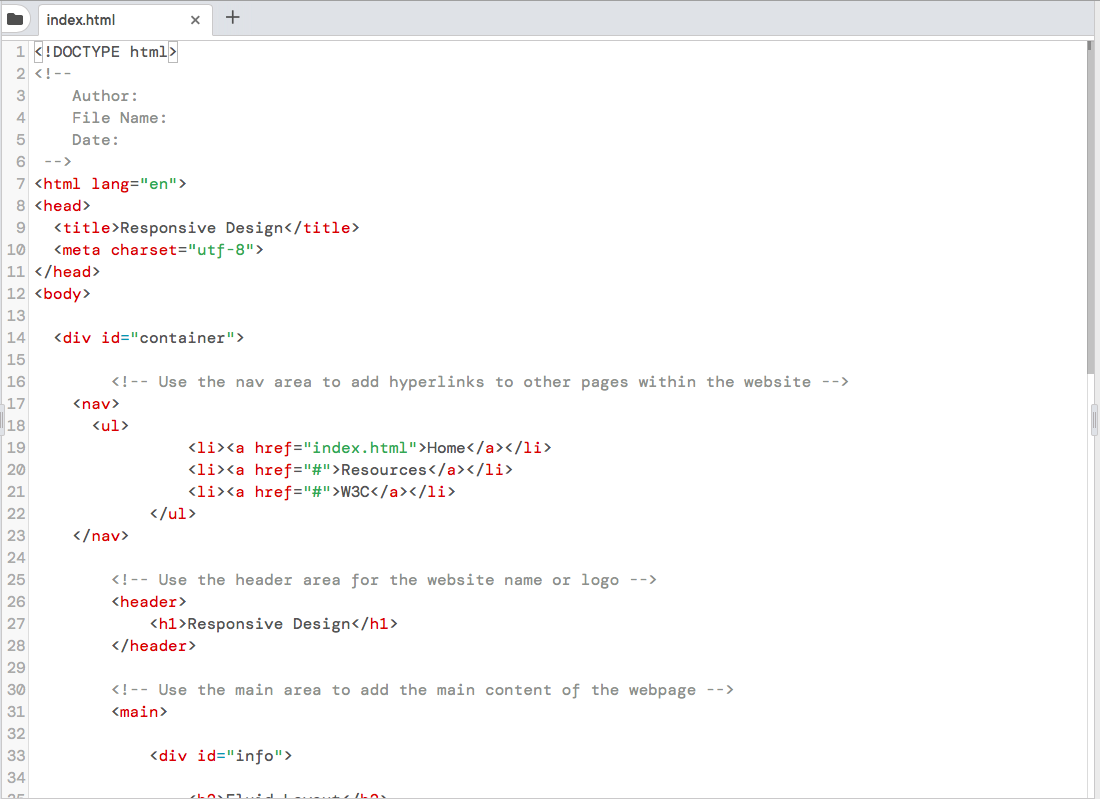 Solved In this exercise, you will design a webpage for a | Chegg.com
