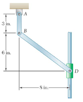 Solved Problem 16.125 - General Plane Motion: Uniform Rod: 