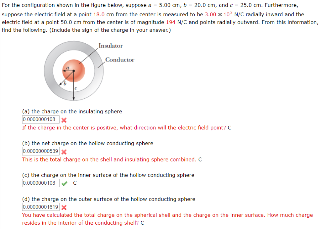 Solved A long, straight metal rod has a radius of 5.80 cm