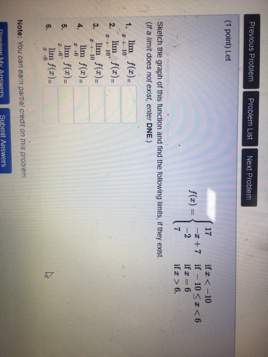 Solved Previous Problem Problem List Next Problem (1 point) | Chegg.com