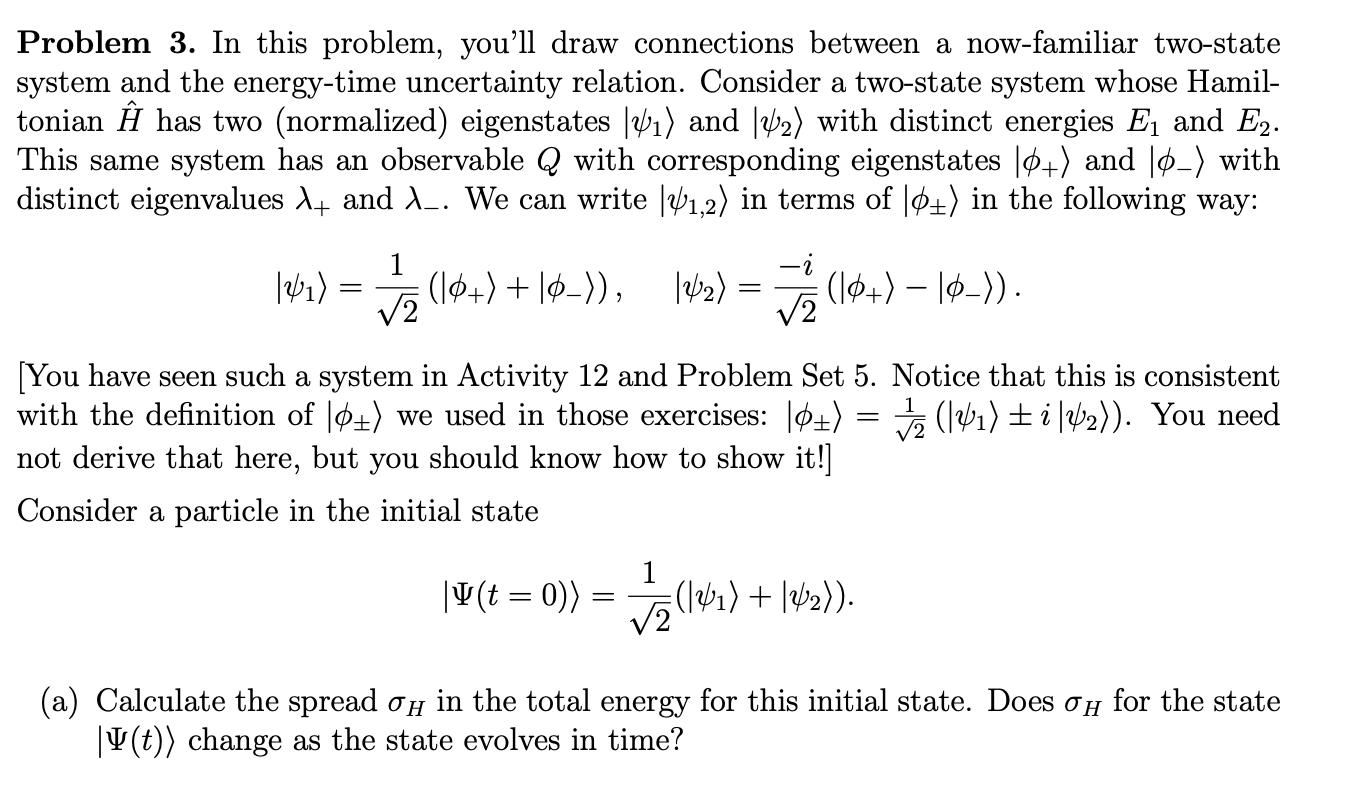 Solved Problem 3. In this problem, you'll draw connections
