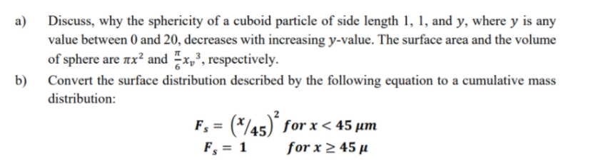 I Only Need The Answer To Part B. And Please Dont | Chegg.com