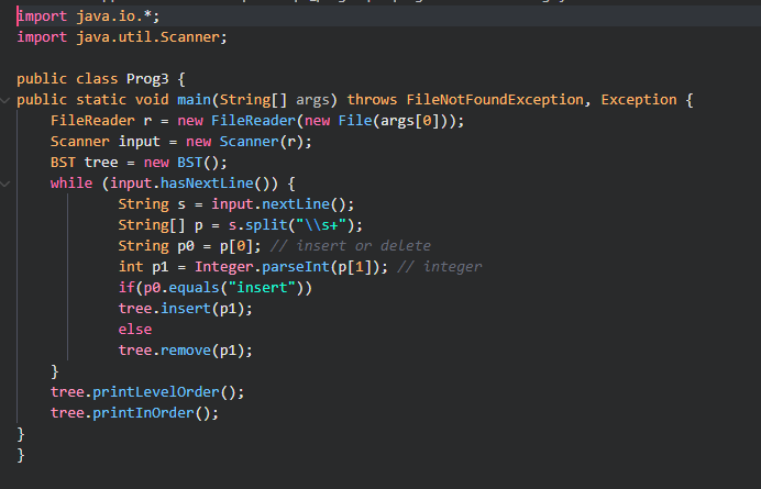 Solved Please code in Java, I am giving the three java files | Chegg.com