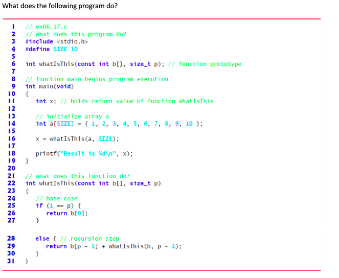 Solved explanation | Chegg.com